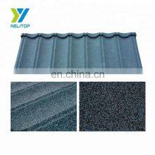 Aluminum Zinc Building Materials Flat Sheet Stone Coated Metal Roofing Tile in Nigeria thumbnail-3