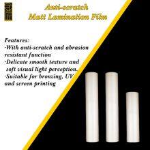 Фильм для ламинации матовой поверхности из материала BOPP толщиной 18 микрон thumbnail-1