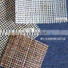 High Quality Natural Square/radio Rattan Webbing Rolls Mesh Rattan Cane Webbing for Furniture thumbnail-4