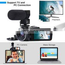 36MP 3.0 Inch Touch Screen Night Vision IR 16X Digital ZOOM Youtube Vlogging Full HD Wifi Digital Video Camera thumbnail-4