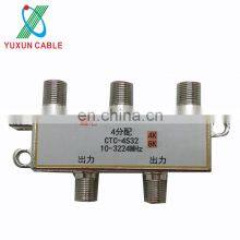 OEM 4K 10-3224MHz Indoor 6 Way CATV Splitter thumbnail-4