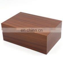 Custom High Gloss Finished Wholesale Modern Okoume Solid Fancy Humidor Cigar Wooden Luxury Cigar Humidor thumbnail-5
