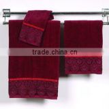 3PCS Hot Sale Wholesale Jacquard Towel Set Made In China