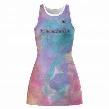 2023 Newest Fashionable Custom Netball Dress With Full Sublimation Printing