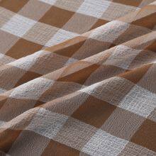Big Checked Chiffon Polyester Chiffon Ripstop Fabric thumbnail-2