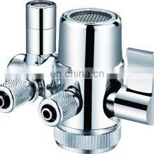 PATENT 1/4 Water Splitter Valve 3 Infall and 3 Way Out Diverter Valve thumbnail-1