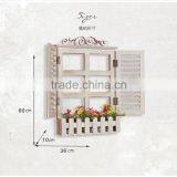 European Style Garden Wood Craft Shutter Wall Decoration thumbnail-5