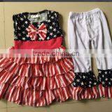 USA Children Clothing Wholesale Independence Day Patriotic Suit Children Infant & Toddlers Clothing thumbnail-5