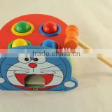 Knock ball toy wooden toys