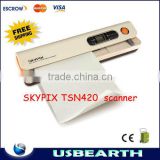 Hot high SKYPIX TSN420 Handyscan Portable handy mini printer Automatic Inhaled scanner ,document scanner