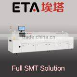 High precision 10 zones SMT Reflow Soldering Furnace S10