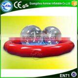 2016 interesting game mobile swimming pool inflatable donut pool float