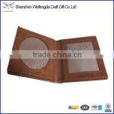 2015 Hot Sale New Brown Leather Unique Custom Photo Frame
