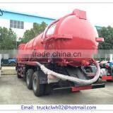 6*4 Heavy Duty SINOTRUK HOWO Vacuum Sewage Suction Truck for Sale thumbnail-3