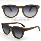 Black walnut wooden frame sunglasses manufacturer wholesales China sunglasses factory