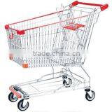 Trade Assurance Hot Selling Metal Grocery Cart, 4 Wheel Carts, Metal Cart Wheels thumbnail-1