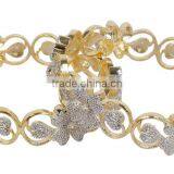 Indian Designer Zircon Bangle Kada Set thumbnail-2