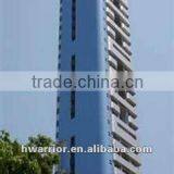 Aluminum Frame Curtain Wall / Tempered Glass Cladding