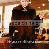 Lady's New Fashionable Coat With Two Different Clolors of 2011-2012