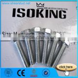 High Strength 10.9 Grade Galvanized Screw Bolts Nuts Washer