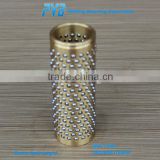 High rigidity anodized Brass Bronze Ball Cage for Die Set,Brass Ball Cages Retainer