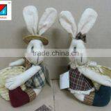 Wholesale Wire Plush Easter Decoration Rabbit /Bunny Basket thumbnail-1