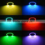 Guangzhou Manufacturer, Auto Accessory,2x Green 80mm 21smd New Angel Eyes Halo Ring Light thumbnail-1