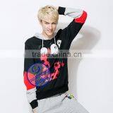 Custom Mens Fleece Sweatshirt Hoodies With Fashion Design thumbnail-5