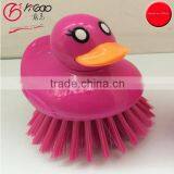 200010 novelty brush duck design cleaning brush dish scrubber lovely dish washing brush