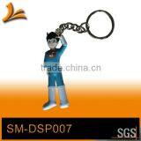 Cartoon Cute Soft Rubber Pvc Keyrings