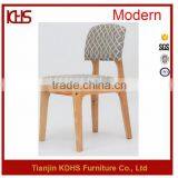 New Trend Comfortable Good Cushion Seat White Strong Frame Leisure Chair thumbnail-2