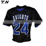 Top Quality Custom Reversible Lacrosse Uniform With Tackle Twill Numbers thumbnail-6