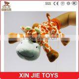 OEM Deer Shape Hand Puppet Custom Wild Animal Shape Hand and Finger Puppet EN71 Animal Shape Hand Puppet