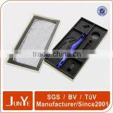 Lid and Tray Velvet EVA Transparent PVC Window Packaging Box thumbnail-2