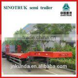 2015 3 Axles Low Bed Semi Trailer/ Heavy Equipment Transport Trailer thumbnail-2