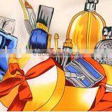 OEM Screen Print Fabric 100%silk Satin Cosmetic Pattern Silk Charmeuse thumbnail-1