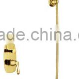 High quality ! Wall-mounted Golden Bathroom Shower