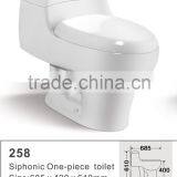 Cheap Best Selling Mexico Nom Standard One-piece Toilet 258 Stock thumbnail-1