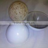 White Leather Cricket Ball thumbnail-3