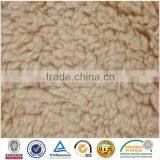 Soft Apparel Lining Fabric Coral Fleece Fabric Apparel Sherpa Lining Fabric