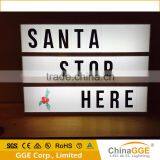 Vintage Style Cinematic Retro Studio Letter Matching Light Box Colored Cinema Lightbox