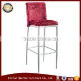 Modern Imitated Wood Aluninum Bar Chair For Pub Bistro thumbnail-5