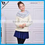 Noble White Infinity Scarf thumbnail-1