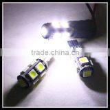 Hot Selling White Color T10 Led 5050 194 W5w T10 Led Bulb 9 Smd Canbus 12v thumbnail-1