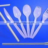 Plastic Cutlery / Spoon / Fork / Knife / High Quality Clear PP Disposable Plastic Cutlery thumbnail-3