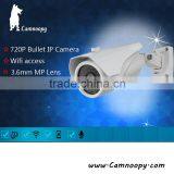 Promotion!!! Camnoopy outdoor security WiFi optional 720p IP67 waterproof bullet ip camera