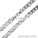 Shiny Polished Wide Cuban Men's 316l Stainless Steel Thick Curb Chain