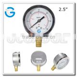 High quality stainless steel brass internal gas manometer gauge