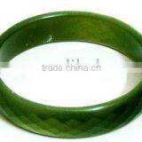 60mm Faceted Cat Eye Semi Precious Bangle Wholesale thumbnail-1