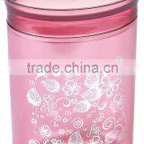 PS Food Grade Plastic Air-tight Canister With Lid